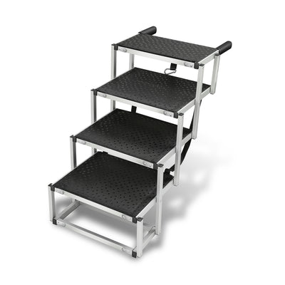 Portable Folding Non-Slip 4 Steps Dog Pet Stair<br>47.3 in. L x 23.2 in. H