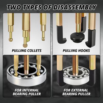 36 in1 Bearing Puller Separator Kit<br>Blind Hole Bearing Puller Bearing Removal Tool