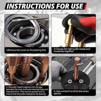 36 in1 Bearing Puller Separator Kit<br>Blind Hole Bearing Puller Bearing Removal Tool