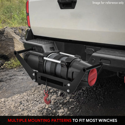 Tow Hitch Winch Mount <BR>w/2 in. Tow Hitch Receiver