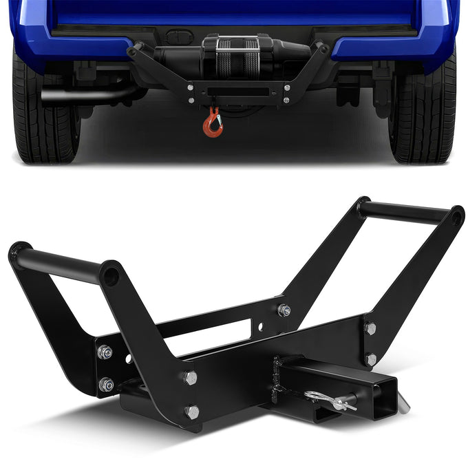 Tow Hitch Winch Mount <BR>w/2 in. Tow Hitch Receiver