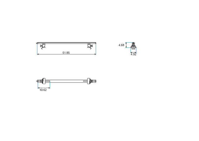 Traveler Cross Bar <br>15-22 Chevy Colorado, GMC Canyon, 05-21 Nissan Frontier