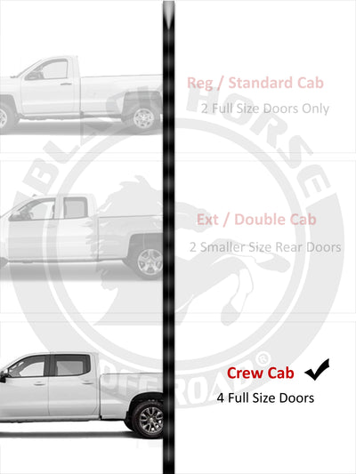 Transporter Running Boards <br>19-24 Chevy Silverado, GMC Sierra 1500-3500 HD
