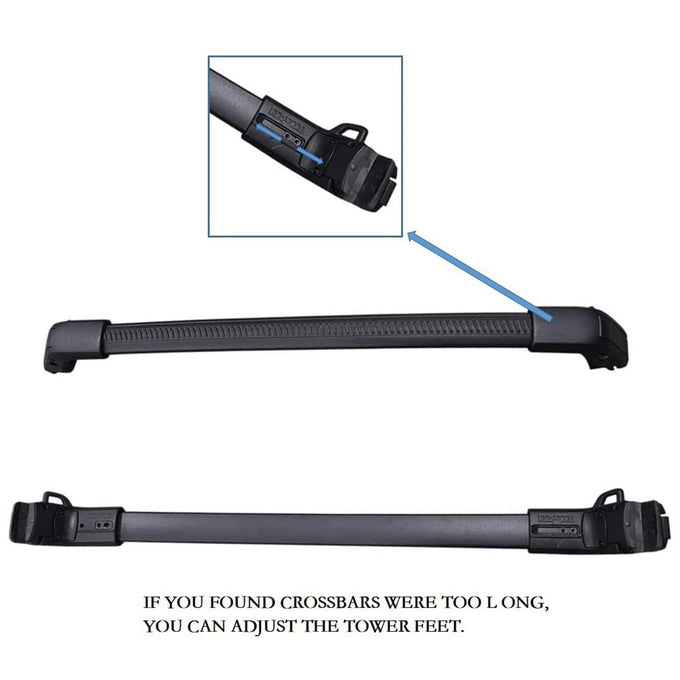 OEM Replica Cross Bar <br>21-23 Chevy Suburban, Tahoe, Cadillac Escalade