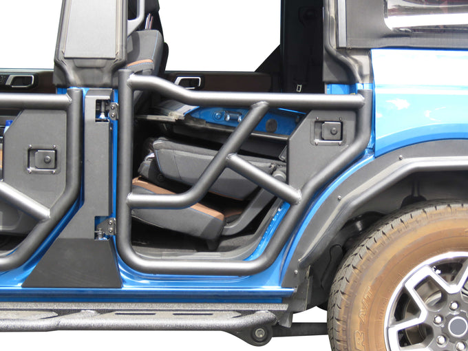 Tubular Rear Doors 21-24 Ford bronco, Rear Only