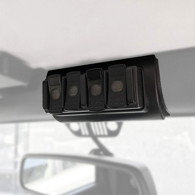 4 PLUS Overhead Remote Mount <br>07-17 Jeep Wrangler, 2018 JK