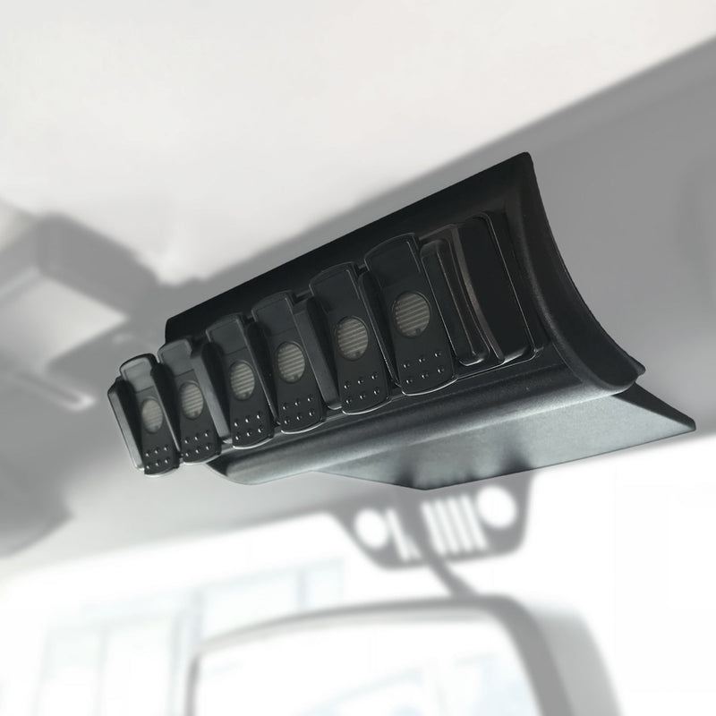 6 SHOOTER Overhead Remote Mount <br>07-17 Jeep Wrangler, 2018 JK