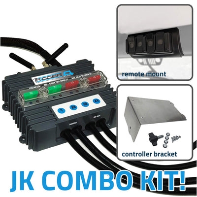 4 PLUS Wireless Accessory Control System COMBO KIT <br>07-17 Jeep Wrangler, 2018 JK