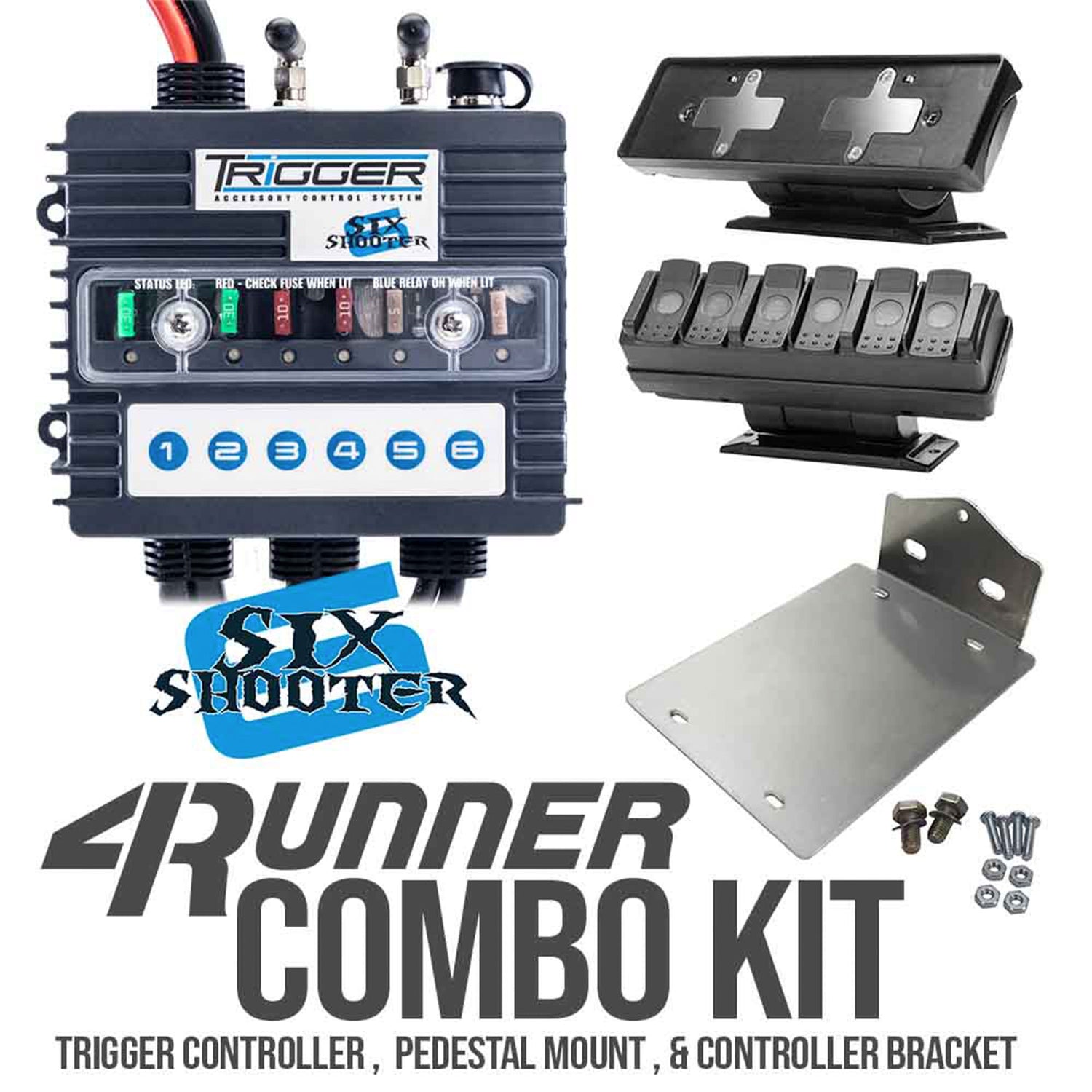 6 SHOOTER Combo Kit <br>02-25 Toyota 4Runner, 03-09 Lexus GX470, 07-14 FJ Cruiser