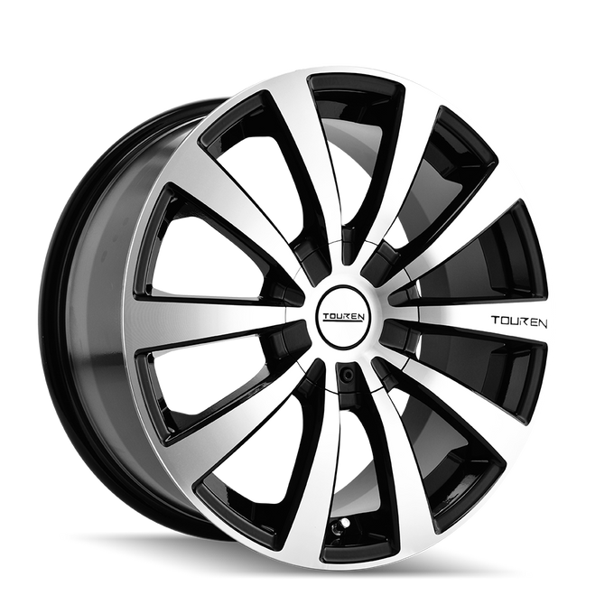 TR3 3130 16x7in Gloss Black Machined Wheel <br> 5x110/115 BP / 42 mm offset / 72.62 mm Hub