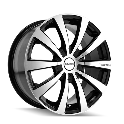 TR3 3130 17x7in Gloss Black Machined Wheel <br> 5x105/114.3 BP / 40 mm offset / 72.62 mm Hub