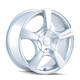 TR9 3190 16x7in Gloss Hyper Silver Wheel <br> 5x127 BP / 42 mm offset / 71.5 mm Hub