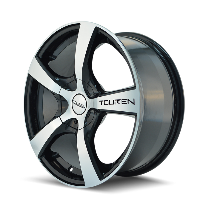 TR9 3190 18x8in Gloss Black Machined Wheel <br> 5x100/114.3 BP / 40 mm offset / 72.62 mm Hub