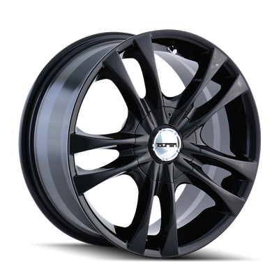 TR22 3222 14x6in Gloss Black Wheel <br> 4x100/114.3 BP / 40 mm offset / 67.1 mm Hub