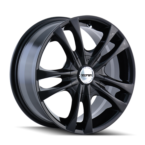 TR22 3222 16x7in Gloss Black Wheel <br> 5x100/114.3 BP / 40 mm offset / 72.62 mm Hub