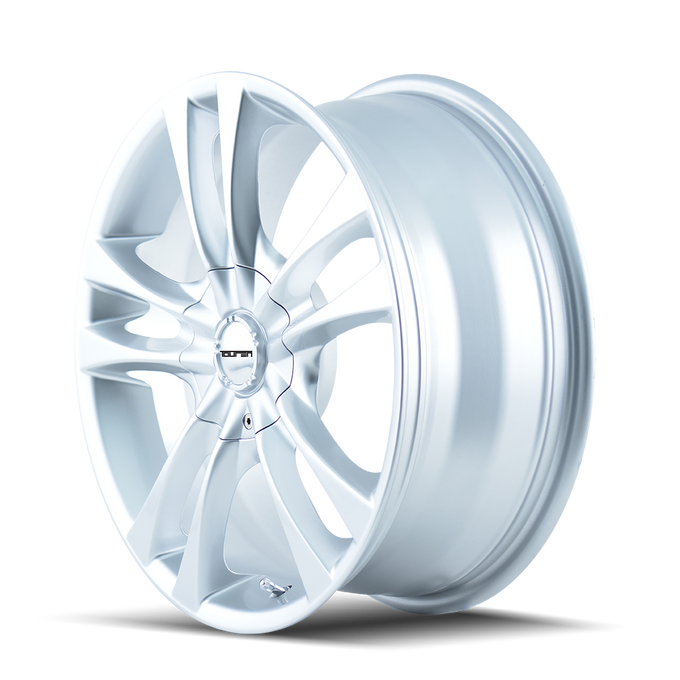 TR22 3222 16x7in Gloss Hyper Silver Wheel <br> 5x100/114.3 BP / 40 mm offset / 72.62 mm Hub