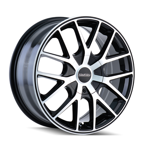 TR60 3260 20x8.5in Gloss Black Machined Wheel <br> 5x112/120 BP / 40 mm offset / 74.1 mm Hub