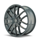 TR60 3260 17x7.5in Matte Gunmetal Wheel <br> 4x100/114.3 BP / 42 mm offset / 67.1 mm Hub