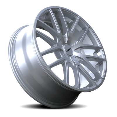 TR60 3260 18x8in Hyper Silver Wheel <br> 5x100/114.3 BP / 40 mm offset / 72.62 mm Hub