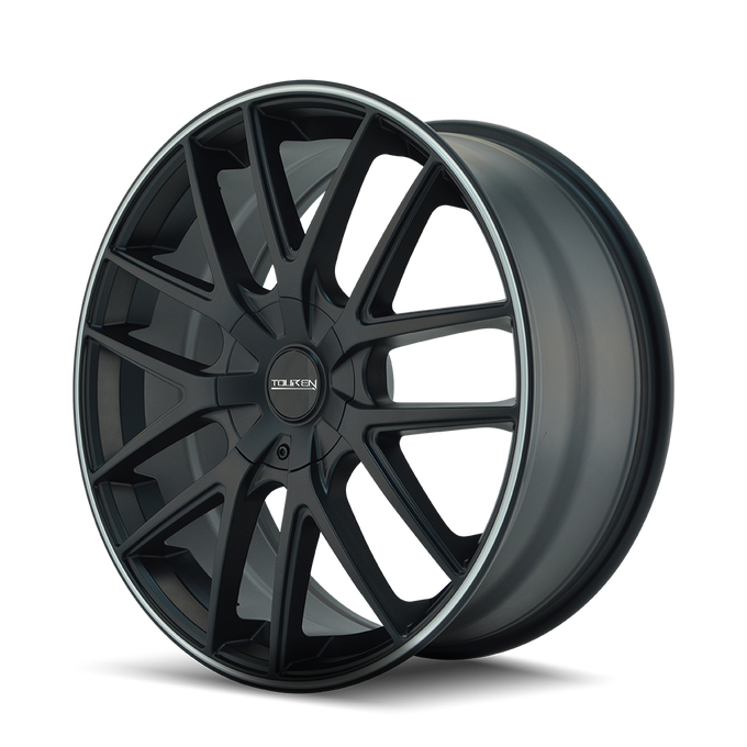 TR60 3260 18x8in Matte Black Machined Wheel <br> 5x110/115 BP / 40 mm offset / 72.62 mm Hub