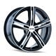 TR62 3262 17x7in Gloss Black Machined Wheel <br> 5x100/114.3 BP / 40 mm offset / 72.62 mm Hub