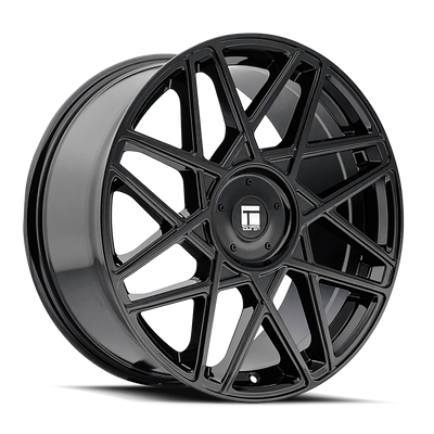 TR66 3266 17x8in Gloss Black Wheel <br> 5x112/120 BP / 35 mm offset / 74.1 mm Hub