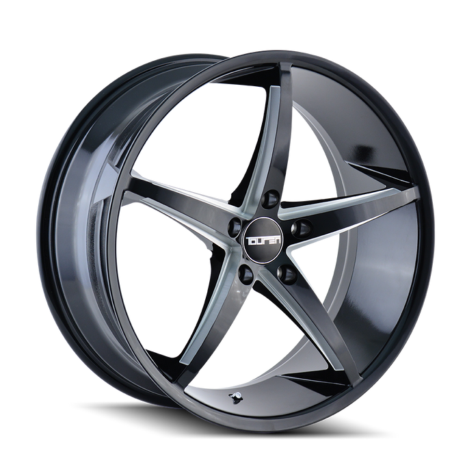 TR70 3270 17x7.5in Gloss Black Milled Wheel <br> 5x120 BP / 40 mm offset / 74.1 mm Hub