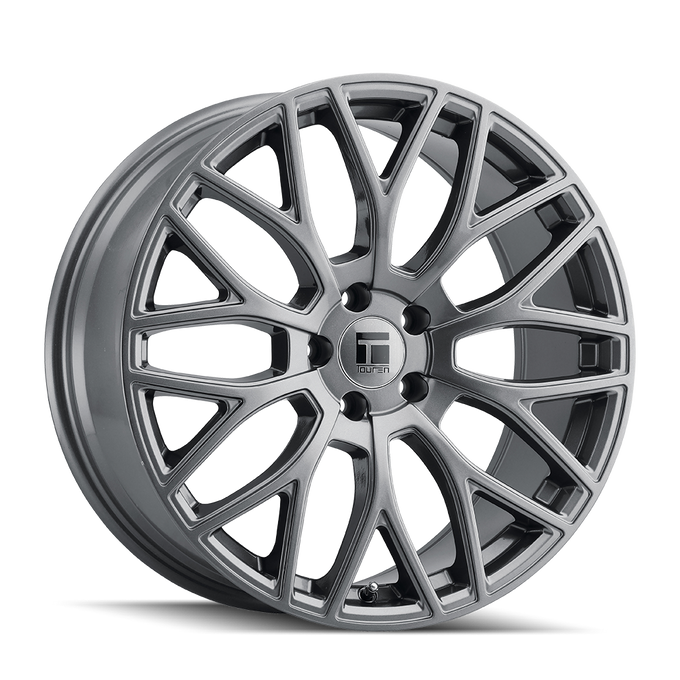 TR76 3276 17x8in Gloss Graphite Wheel <br> 5x112 BP / 35 mm offset / 66.56 mm Hub