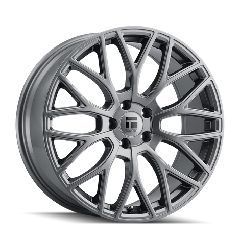 TR76 3276 17x8in Gloss Graphite Wheel <br> 5x114.3 BP / 35 mm offset / 72.6 mm Hub