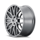 TR76 3276 17x8in Gloss Graphite Wheel <br> 5x114.3 BP / 35 mm offset / 72.6 mm Hub