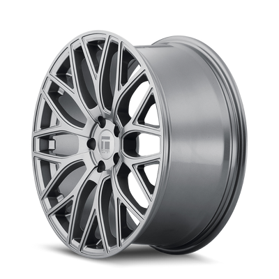 TR76 3276 17x8in Gloss Graphite Wheel <br> 5x114.3 BP / 35 mm offset / 72.6 mm Hub