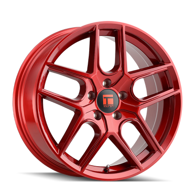 TR79 3279 18x8in Gloss Crimson Candy Red Wheel <br> 5x114.3 BP / 35 mm offset / 72.6 mm Hub