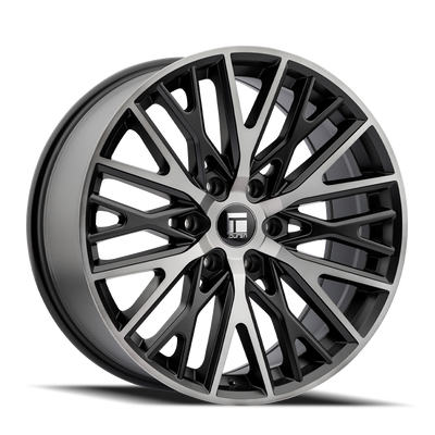20x9in Matte Black Brushed With Dark Wheel <br> 6x120 BP / 30 mm offset / 66.9 mm Hub