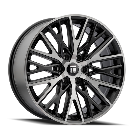 20x9in Matte Black Brushed With Dark Wheel <br> 6x135 BP / 18 mm offset / 87.1 mm Hub
