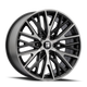 20x9in Matte Black Brushed With Dark Wheel <br> 6x135 BP / 18 mm offset / 87.1 mm Hub