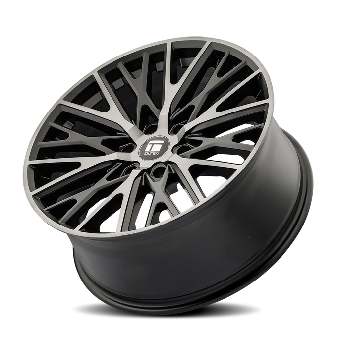 20x9in Matte Black Brushed With Dark Wheel <br> 6x135 BP / 18 mm offset / 87.1 mm Hub