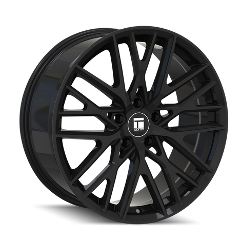 TR91 3291 18x8in Gloss Black Wheel <br> 5x112 BP / 35 mm offset / 66.56 mm Hub