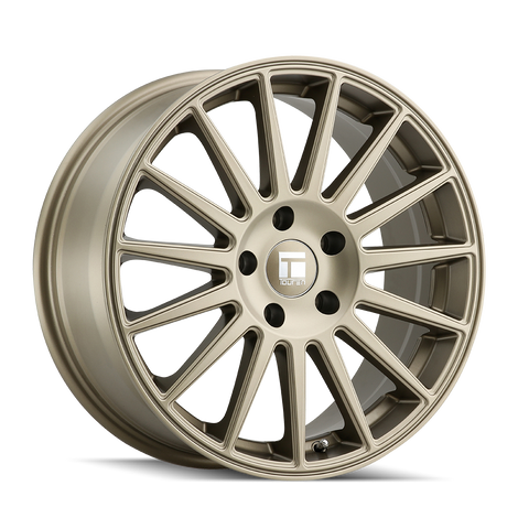 TR92 3292 22x10.5in Matte Gold Wheel <br> 5x120 BP / 32 mm offset / 72.56 mm Hub