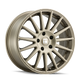 TR92 3292 22x9in Matte Gold Wheel <br> 5x120 BP / 32 mm offset / 72.56 mm Hub