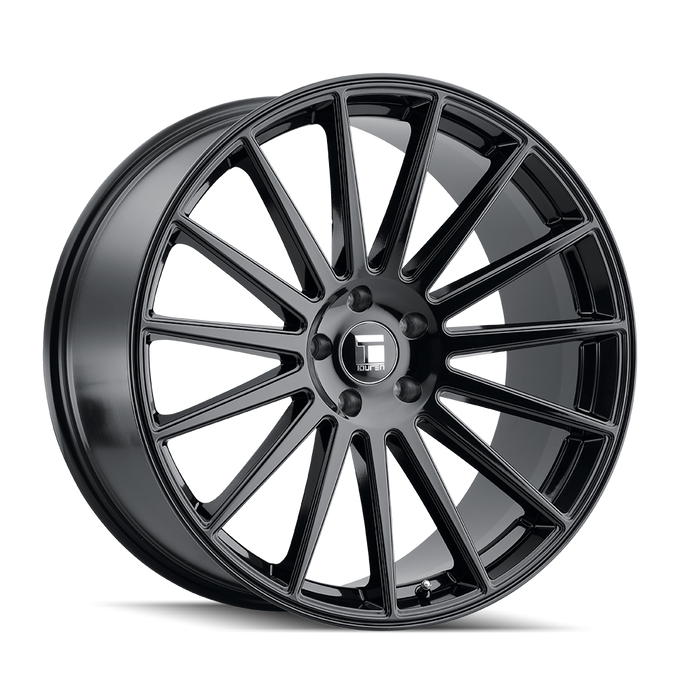 TR92 3292 22x9in Gloss Black Wheel <br> 5x114.3 BP / 32 mm offset / 72.6 mm Hub