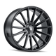 TR92 3292 17x8in Gloss Black Wheel <br> 5x114.3 BP / 35 mm offset / 72.6 mm Hub