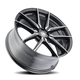 20x9in Gloss Graphite Brushed With Dark Wheel <br> 5x120 BP / 35 mm offset / 72.56 mm Hub