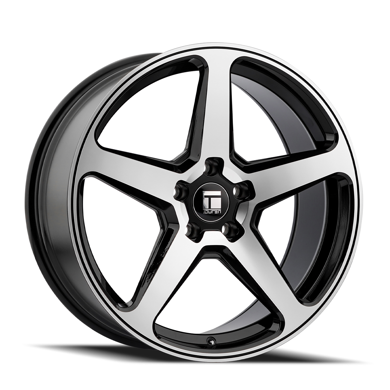 TF96 3296 20x9in Gloss Black Machined Wheel <br> 5x120 BP / 35 mm offset / 72.56 mm Hub