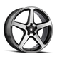 TF96 3296 20x9in Gloss Black Machined Wheel <br> 5x120 BP / 35 mm offset / 72.56 mm Hub