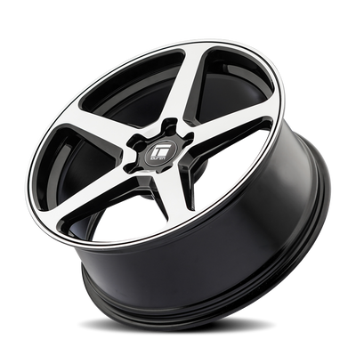 TF96 3296 20x9in Gloss Black Machined Wheel <br> 5x112 BP / 35 mm offset / 66.6 mm Hub