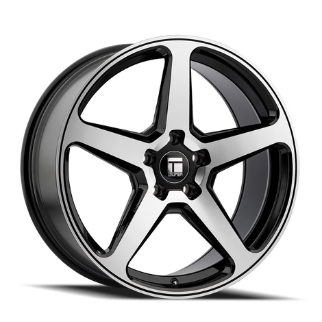 TF96 3296 20x9in Gloss Black Machined Wheel <br> 5x114.3 BP / 35 mm offset / 73.1 mm Hub