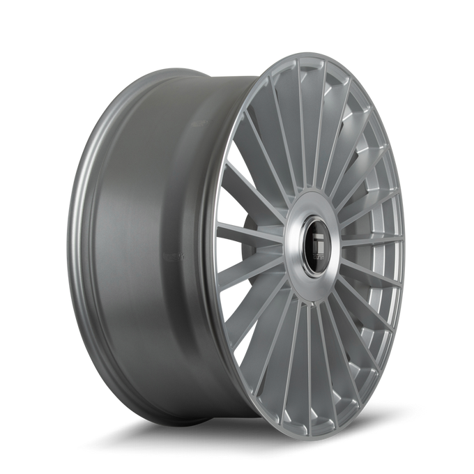 TR10 3610 24x10in Satin Silver Machined Wheel <br> 6x135/139.7 BP / 25 mm offset / 87.1 mm Hub