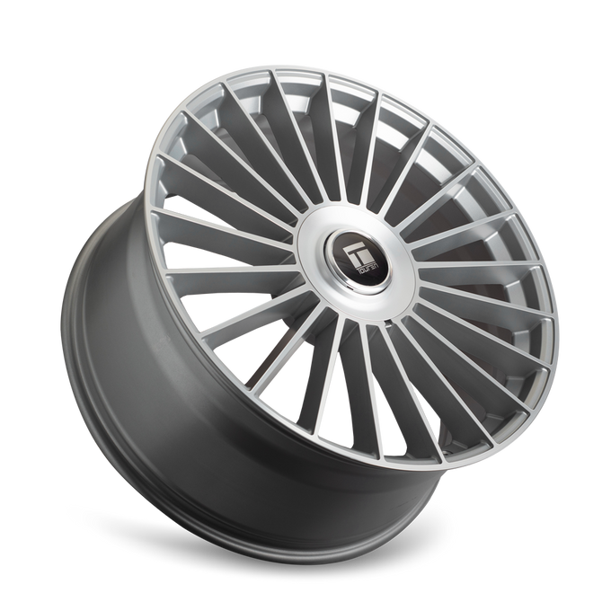 TR10 3610 24x10in Satin Silver Machined Wheel <br> 5x114.3/127 BP / 35 mm offset / 78.3 mm Hub