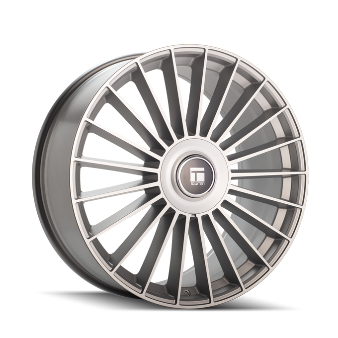 TR10 3610 26x10in Satin Silver Machined Wheel <br> 6x135/139.7 BP / 25 mm offset / 87.1 mm Hub