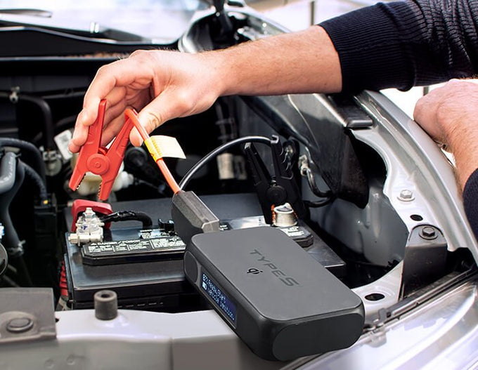 8,000 mAh Power Bank 12V 6.0L Battery Jump Starter